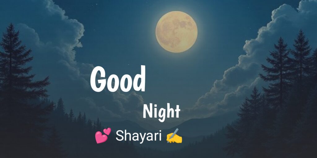 Good Night Shayari in Hindi